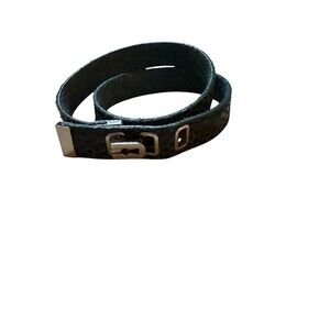 Fossil Leather Wrap Bracelet Green